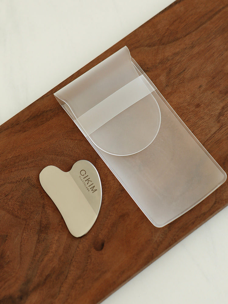 Heart-shaped Stainless Steel Foundation Spatula